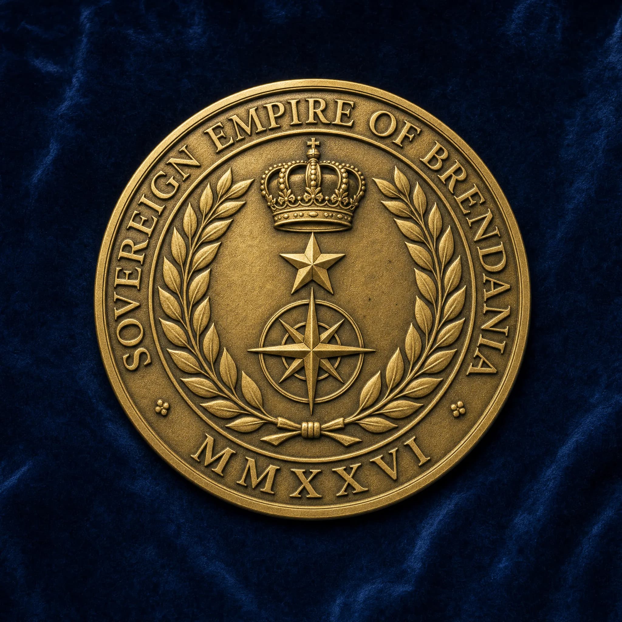 The seal of the Sovereign Empire of Brendania